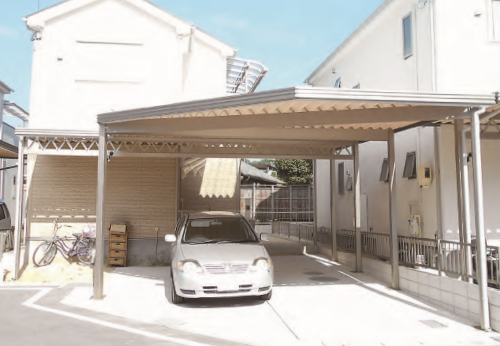 セッパンカーポート サンアイ岡本 可児 多治見 恵那 サンガーデンエクステリア サンガーデンエクステリア情報 おすすめ商品 カーポート サンガーデンエクステリア